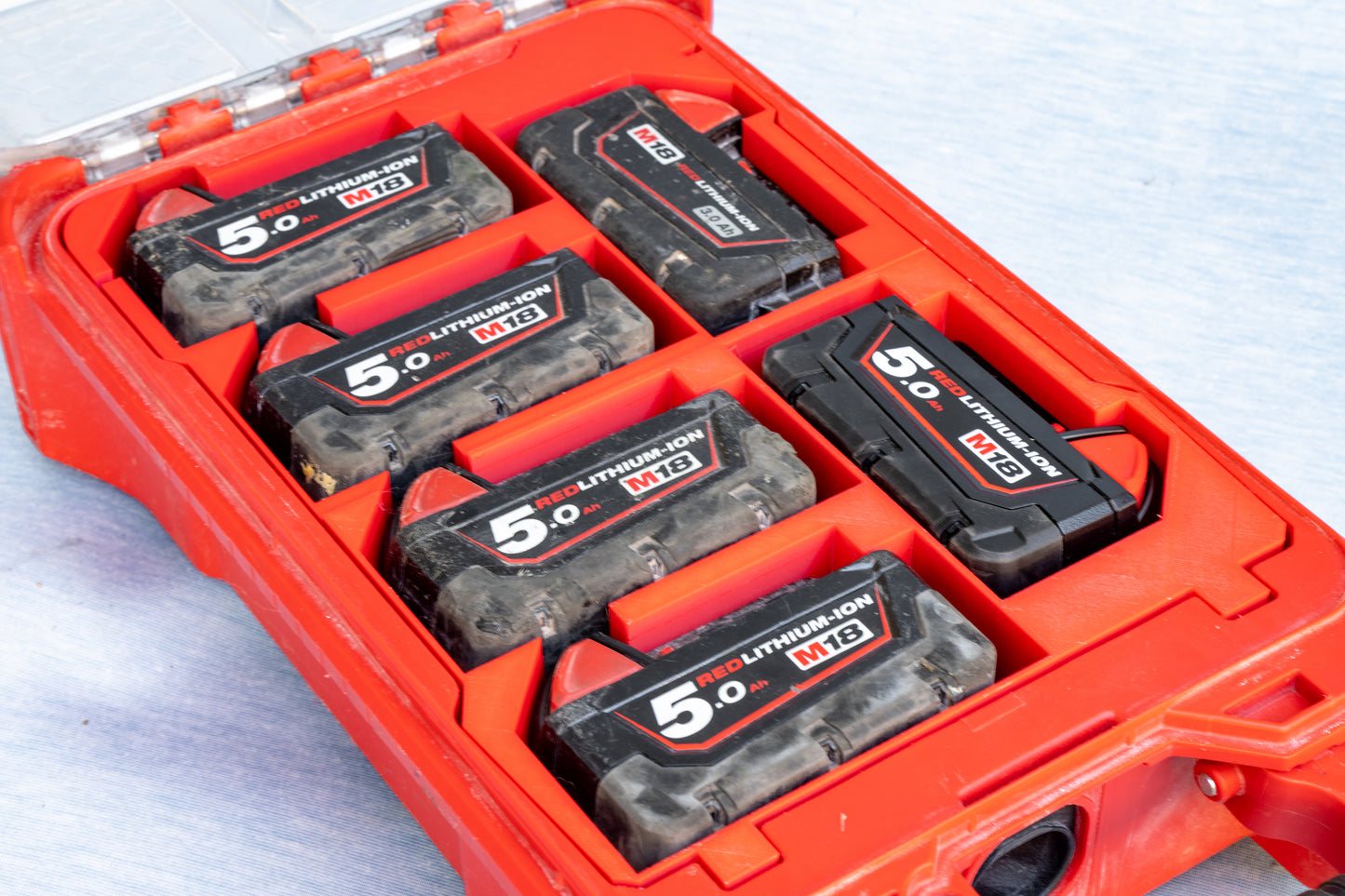 Regular Packout Tool Insert, M18 Batteries