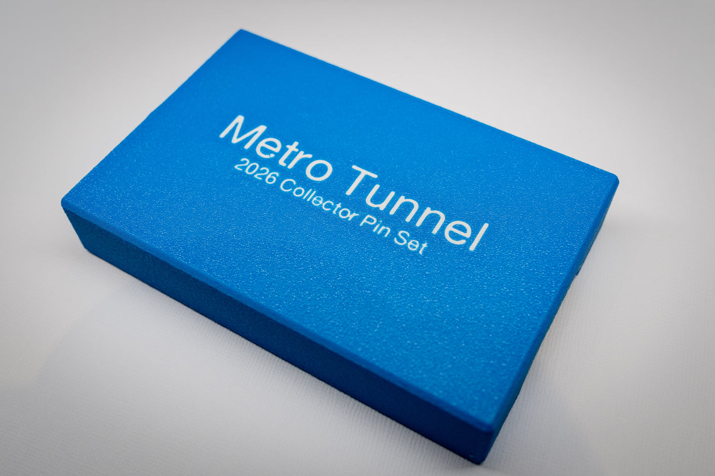 Metro Tunnel, Collector pin display box