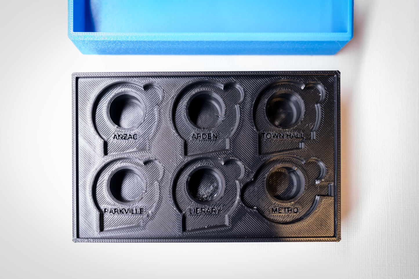 Metro Tunnel, Collector pin display box