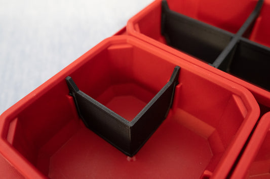 Slim Packout Divider 2-Way, Right Angle