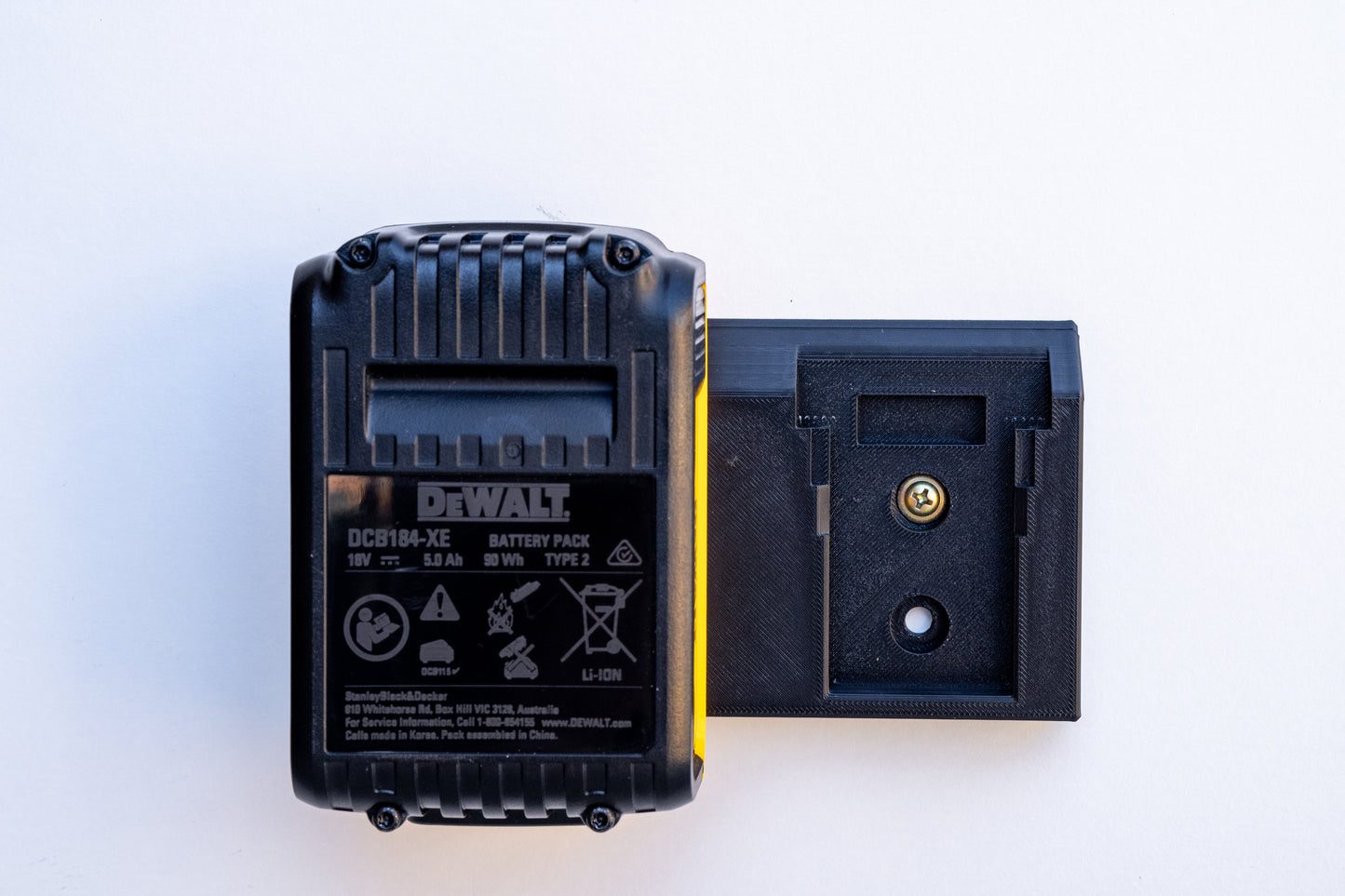Battery Mount, Dewalt (Double)